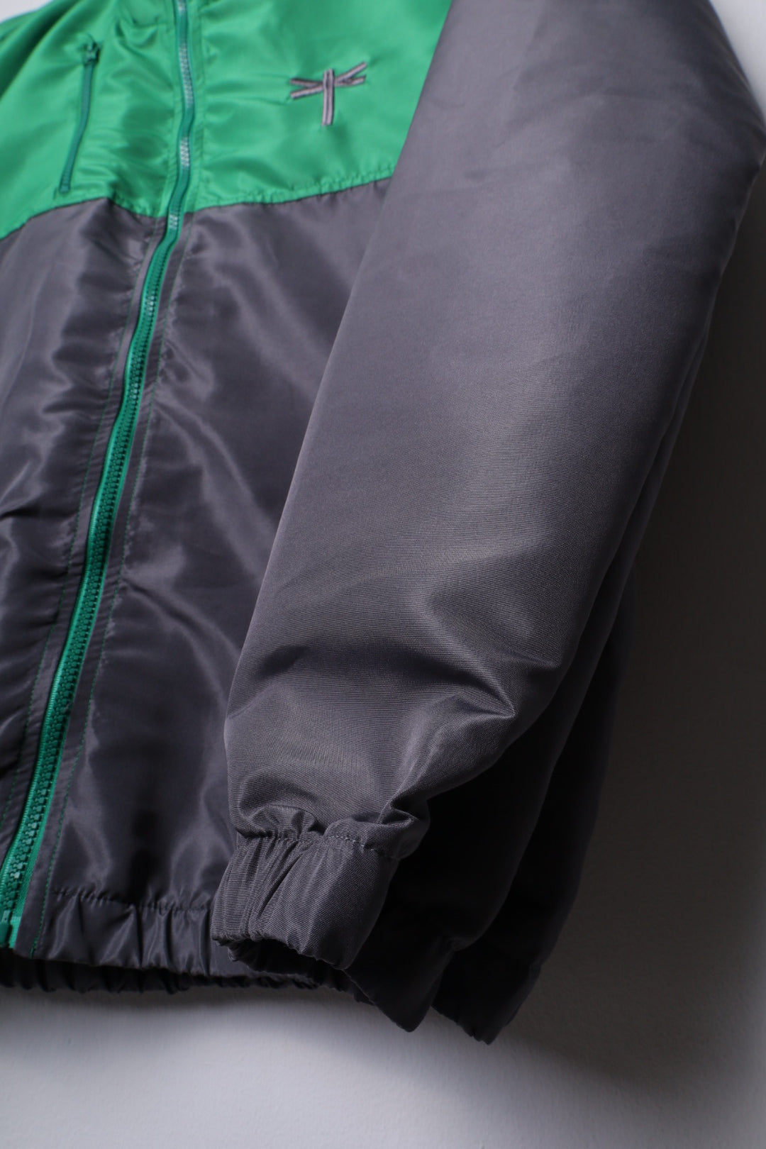 TRACK JACKET GREEN / GREY