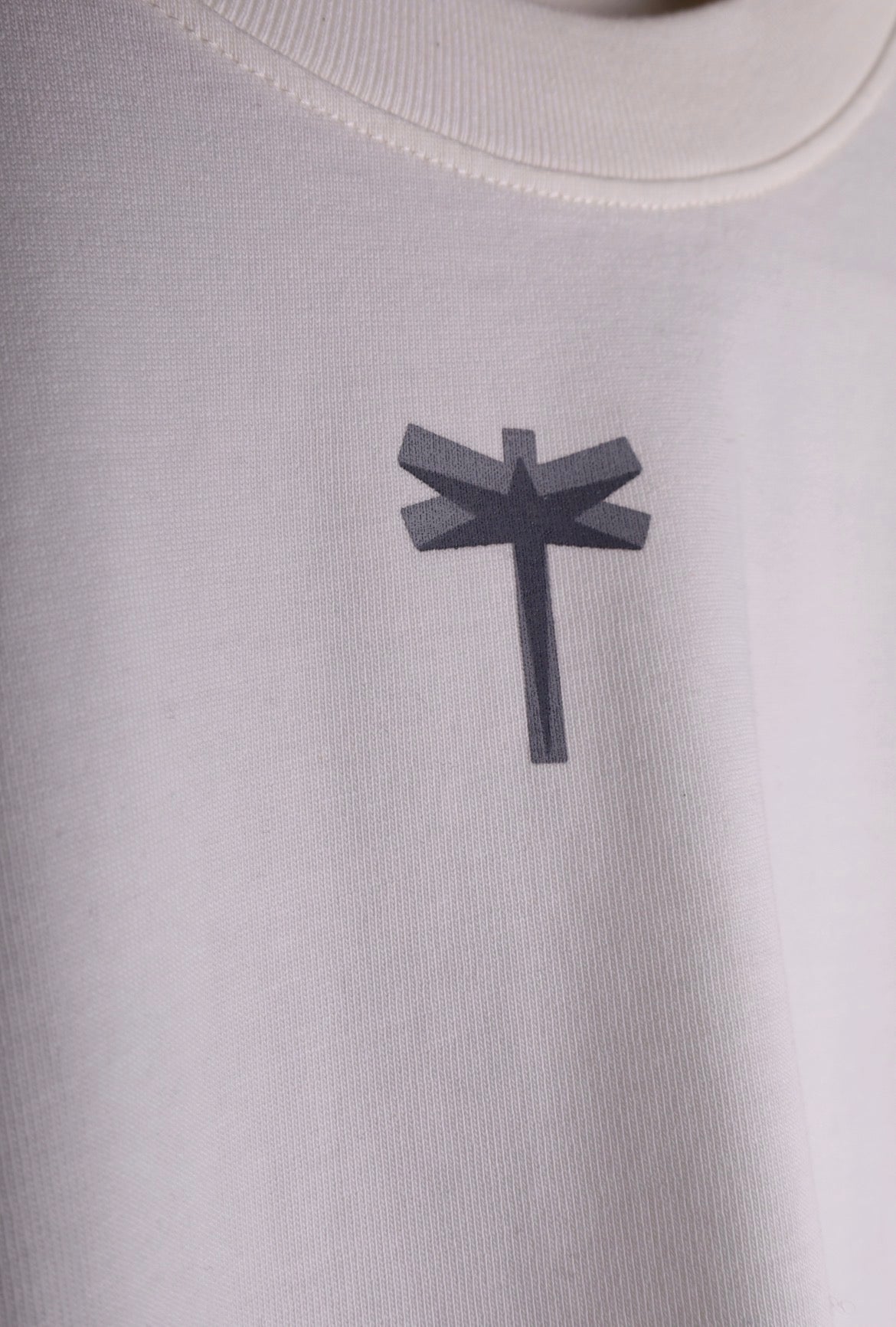 Evolution Oversized Bone Logo Tee