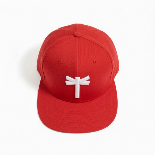 RED CLASSIC SNAPBACK
