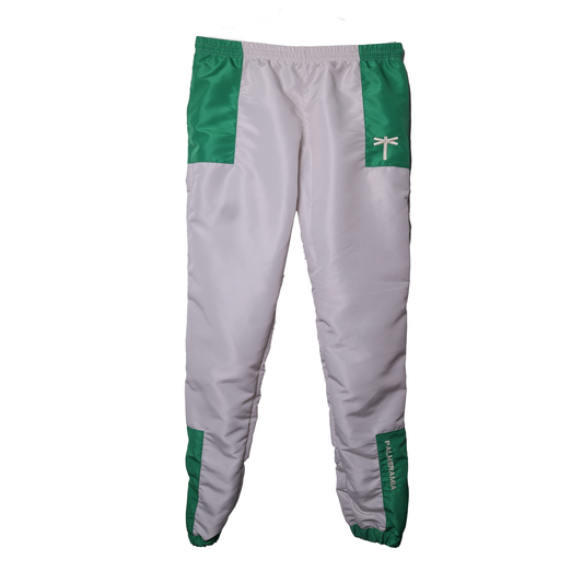 TRACK JOGGER GREEN/CREAM