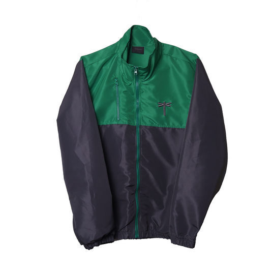 TRACK JACKET GREEN / GREY